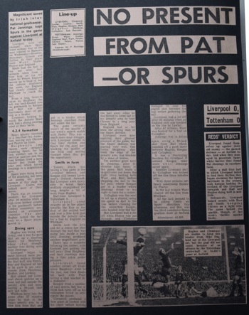 Press report from Adrian Killen's scrapbook